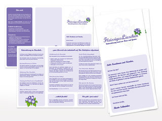Flyer für Fleissiges Lieschen