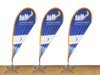 Beachflags für Treffpunkt Heimweg