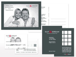Kundenpflege für Cut & Cream