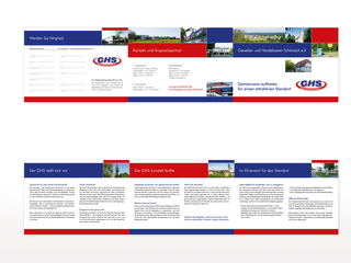Flyer für den GHS