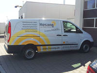 Fahrzeugbeschriftung Hosang