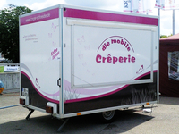 Vollbeklebung für den Crêpe-Wagen