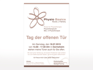 Plakat für Physio Basics