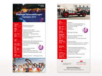 Terminflyer für Stadtmarketing Böblingen