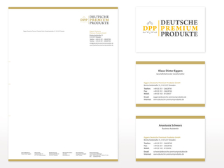 Geschäftsausstattung für Eggers DPP GmbH