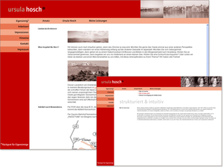 Webseite für Ursula Hosch
