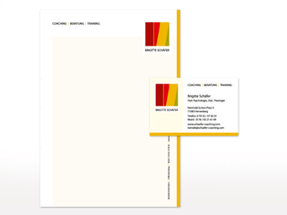 Geschäftsausstattung für Schäfer Coaching