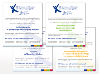 Stellenanzeigen für die VK gGmbH