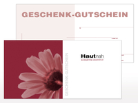 Gutschein für die Schönheit
