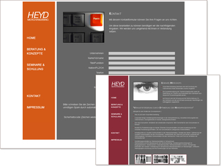 Webseite für Heyd MT