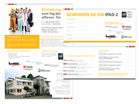 Eventbegleitung und Werbematerialien