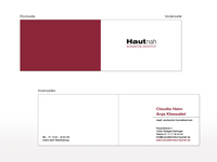 Visitenkarte für Hautnah Kosmetik Institut
