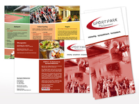 Flyer für den Sportpark