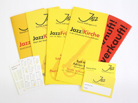 Konzertflyer und Werbeunterlagen