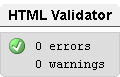 HTML Validator Grafik